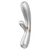 Satisfyer Adult Toys Silver Satisfyer Hot Lover Rabbit Vibrator Silver/Champagne 4061504002514