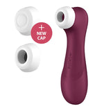 Satisfyer AIR PULSATION-PREMIUM Red Satisfyer Pro 2 Generation 3 with App Control - Wine  Touch-Free Clitoral Stimulator 4061504051840