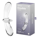 Satisfyer GLASS TOYS-PREMIUM Clear Satisfyer Double Crystal 4061504045665