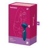 Satisfyer VIBRATORS-PREMIUM Blue Satisfyer Mini Wand-er -  16 cm USB Rechargeable Massage Wand 4061504044231