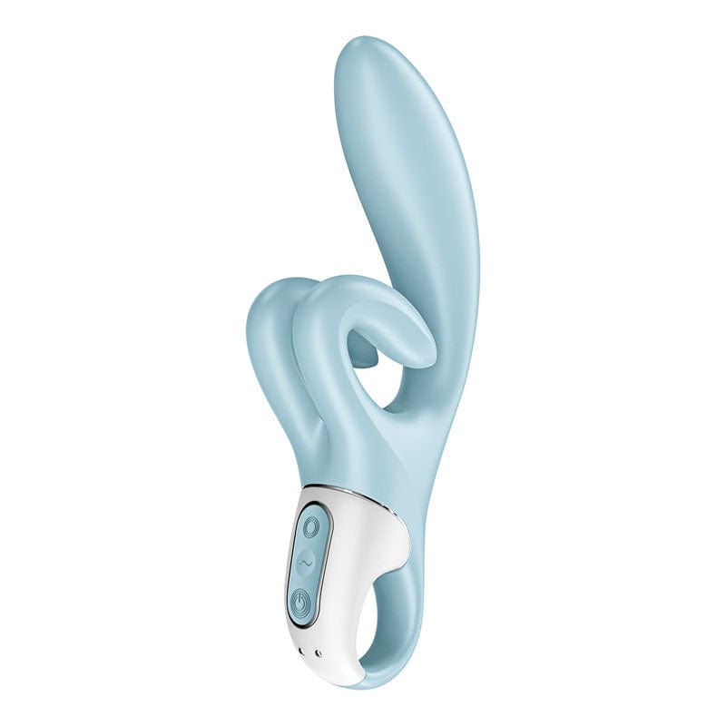 Satisfyer VIBRATORS-PREMIUM Blue Satisfyer Touch Me -  USB Rechargeable Rabbit Vibrator 4061504036632