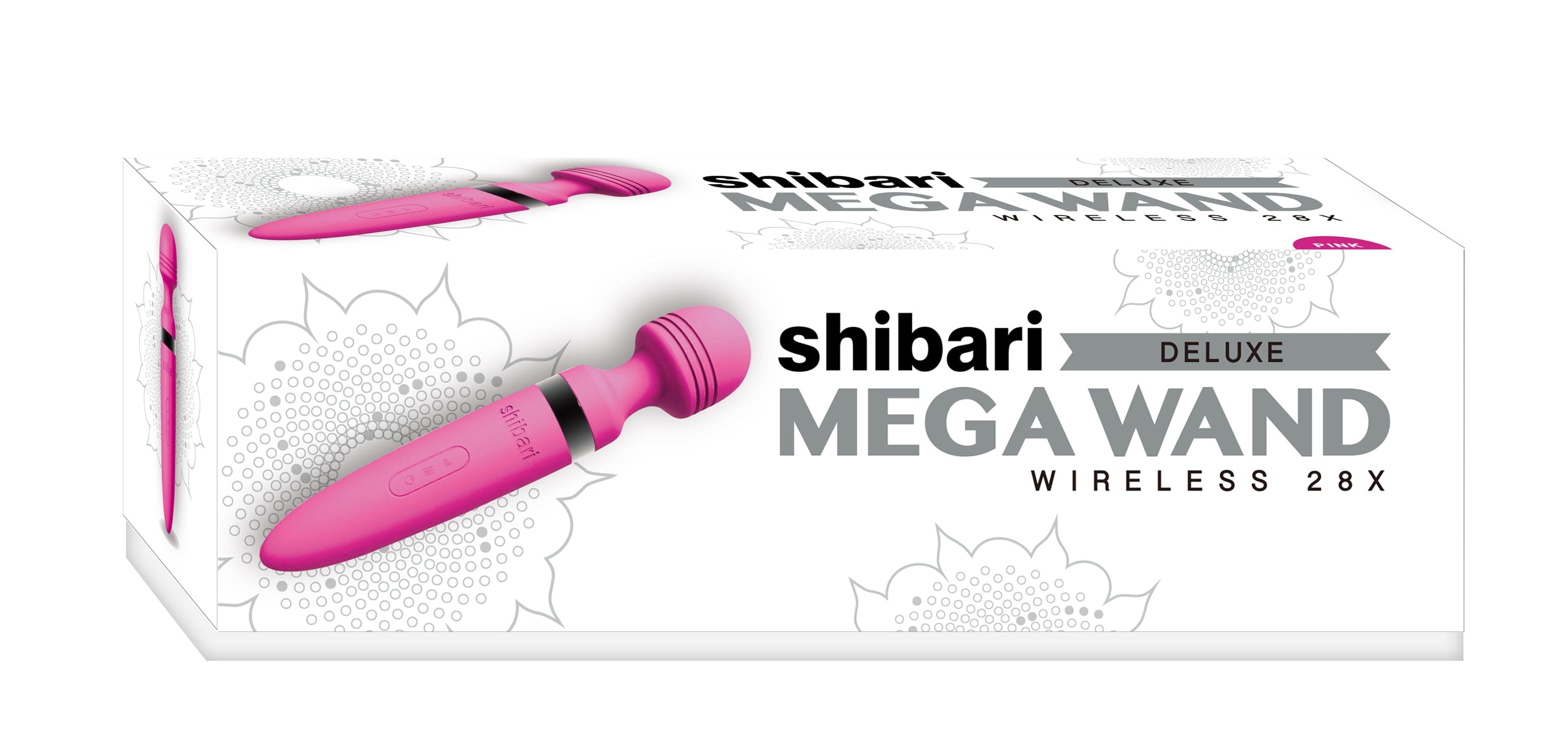 Shibari Adult Toys Pink Shibari Deluxe Mega Wireless 28X Pink 859612003523