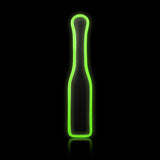 Shots Toys BONDAGE-TOYS Black OUCH! Glow In The Dark Paddle 7423522641651