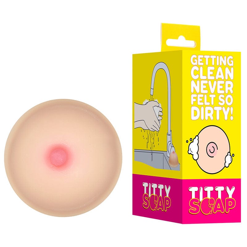 Shots Toys NOVELTIES Flesh S-Line Titty Soap -  Novelty Soap 8714273543288
