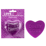 Heart Soap - Dirty Love - Lavender Scented Novelty Soap