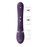 Shots Toys VIBRATORS-RABBIT Purple Vive May -  -  22 cm USB Rechargeable Rabbit Vibrator 7423522624616