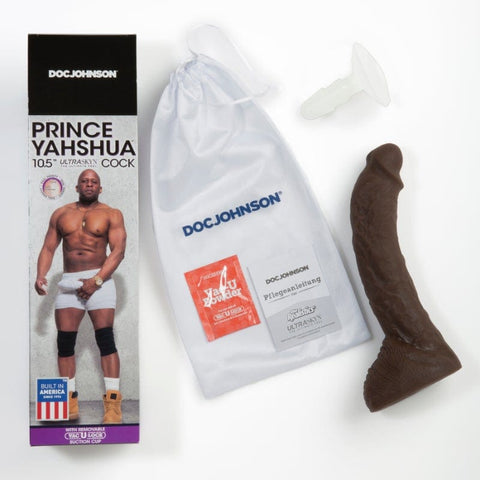 Prince Yahshua Vac-U-Lock Compatible Suction Cup 10.5 Inch Dildos & Dongs