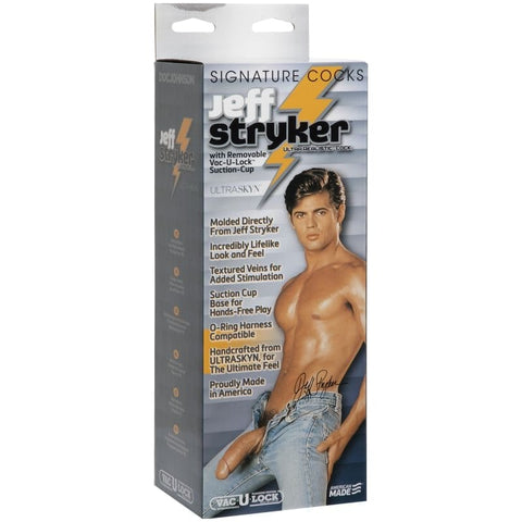 Jeff Stryker Ultraskyn Cock Vanilla 10 Inch Realistic Toy Dildos & Dongs