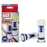 Size Matters Adult Toys Clear Max Twist Nipple Suckers 811847015443
