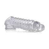 Size Matters Adult Toys Clear Penis Enhancer Sleeve 1.5" - Clear 848518039910