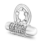 Stay Hard Vibrating Super Clitifier - Vibrating Cock Ring - Clear > Cock Ring > Vibrating