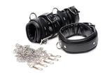 Strict Adult Toys Black Slave Bondage Shackle Set 848518030566