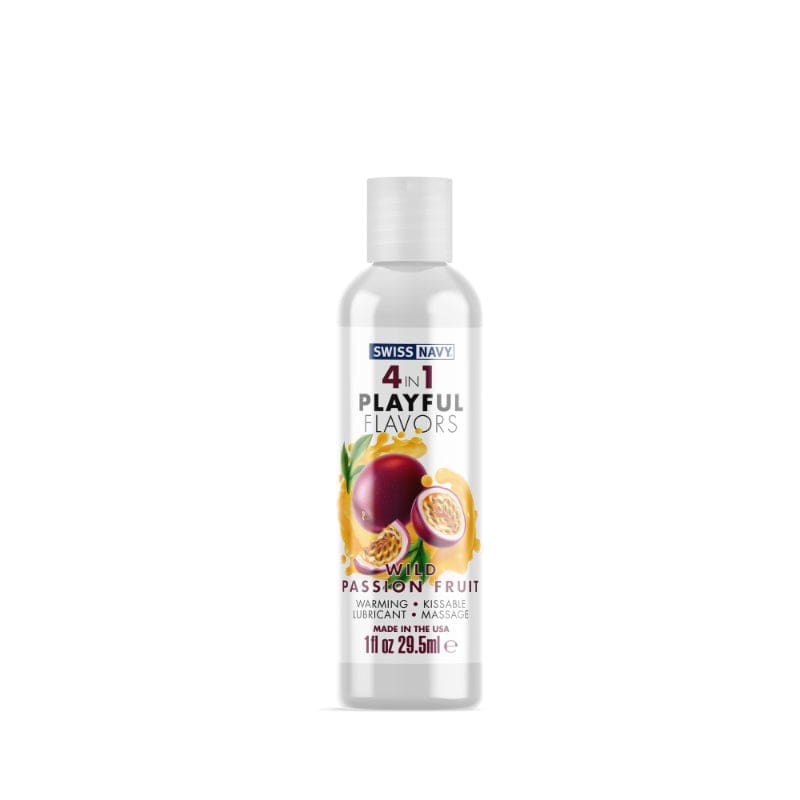 Playful Flavours 4 In 1 Wild Passion Fruit 1oz/29.5ml Default Title Flavoured Lube