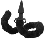 Tailz Adult Toys Black Bad Kitty Silicone Cat Tail Anal Plug 848518017925