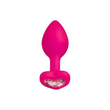 ToDo Adult Toys Pink ToDo Diamond Heart Anal Plug 4627173220811