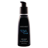 Wicked LOTIONS & LUBES Wicked Aqua Chill - Cooling Water Based Lubricant - 60 ml (2 oz) Bottle 713079902266