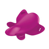 Xgen Products STIMULATORS Purple Love Distance REACH - Rose Rechargeable Strap-On Stimulator with App Control 884472026221