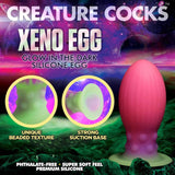 XR Brands ANAL TOYS Pink Creature Cocks Xeno Egg - Glow in Dark 848518049063