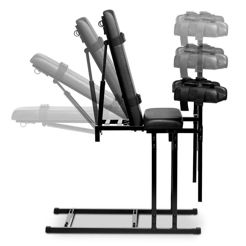 XR Brands BONDAGE-TOYS Black Master Series Extreme Obedience Chair