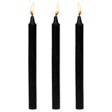 XR Brands CANDLES Black Master Series Fetish Drip Candles -  - 3 Pack 848518036360.