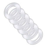 XR Brands COCK RINGS Clear Master Series Ring Master -  Ball Stretcher Kit 848518029652