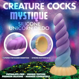 XR Brands DONGS Coloured Creature Cocks Mystique Silicone Unicorn Dildo 848518049056