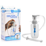 XR Brands HEALTH CARE Clear CleanStream Pump Action Enema Bottle with Nozzle 848518028792