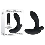 Zero Tolerance ANAL TOYS Black Zero Tolerance Rechargeable Prostate -  Prostate Massager with USB Rechargeable Bullet 844477011851