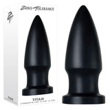 Zero Tolerance ANAL TOYS Black Zero Tolerance The Titan -  Giant Butt Plug 844477016405