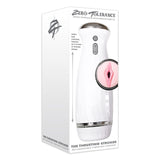 Zero Tolerance MASTURBATORS White Zero Tolerance Thrusting Stroker -  USB Rechargeable Thrusting Masturbator 844477015583