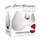 Zero Tolerance MASTURBATORS White Zero Tolerance VESUVIUS -  Mini Stroker Egg 844477013442