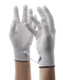 Zeus Adult Toys White Zeus Awaken Electro Stimulation Gloves 848518023681